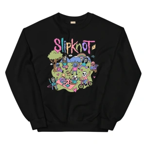 Slipknot Sweatshirt Beyaz