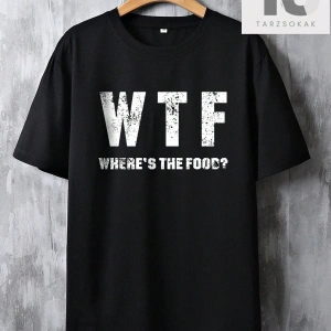 Slogan Baskılı Kısa Kollu Erkek Tişört