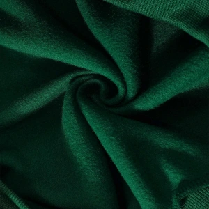 Slogan Grafikli Kanguru Cepli Kapüşonlu Üst Yeşil