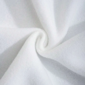 Slogan Graphic Drawstring Lined Kangaroo Pocket Hoodie Beyaz