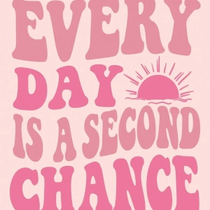 Slogan Graphic Kangaroo Pocket Drawstring Hoodie Pembe