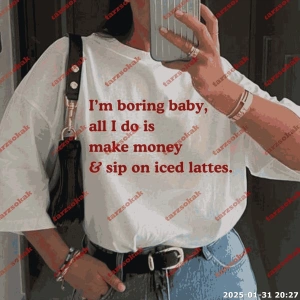 Slogan Unisex Yazılı Oversize Tshirt TWGWBR17