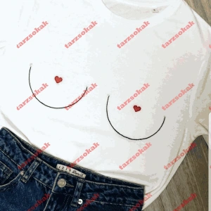 Slogan Unisex Yazılı Oversize Tshirt TWGWBR45