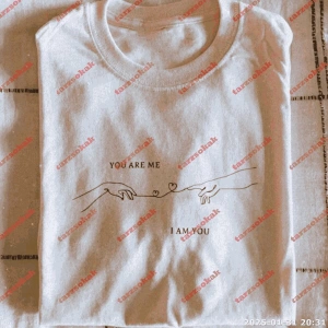 Slogan Unisex Yazılı Oversize Tshirt TWGWBR50