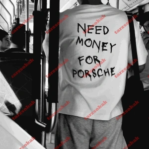 Slogan Unisex Yazılı Oversize Tshirt TWGWBR55