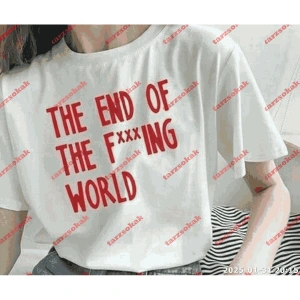 Slogan Unisex Yazılı Oversize Tshirt TWGWBR56