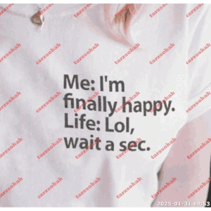 Slogan Unisex Yazılı Oversize Tshirt TWGWBR64