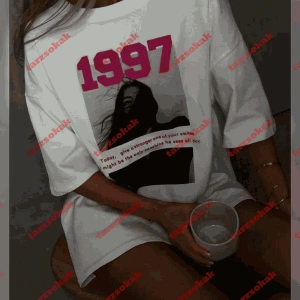 Slogan Unisex Yazılı Oversize Tshirt TWGWBR65