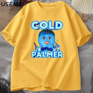 Soğuk Palmer Meme Grafik Tees Erkek Kadın Rahat Pamuk Baskılı T Shirt Moda Kısa Kollu Erkek T 2926