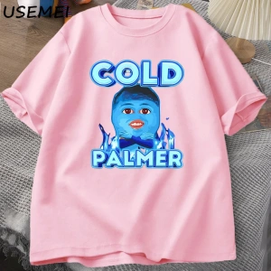 Soğuk Palmer Meme Grafik Tees Erkek Kadın Rahat Pamuk Baskılı T Shirt Moda Kısa Kollu Erkek T 2926