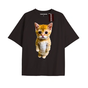 Sokak Trend Tasarım El Gato Tatlı Ve Piskopat Kediler Beyazelgato66