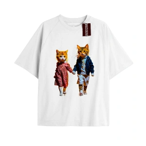 Sokak Trend Tasarım El Gato Tatlı Ve Piskopat Kediler Siyahelgato63