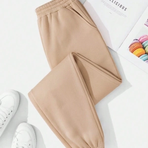 Solid Elastic Waist 4 Mevsim Eşofman