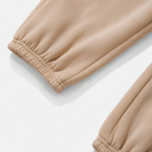 Solid Elastic Waist 4 Mevsim Eşofman