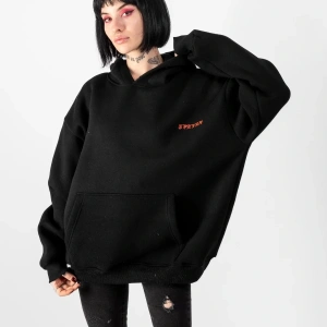 Spectrum Sırt Baskılı Oversize Unisex Siyah