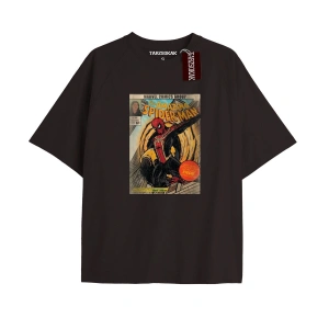 Spider-Man Gazete baskı Model No Way Home Tshirt