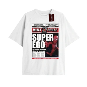 Spider-Man Gazete baskı Model No Way Home Tshirt