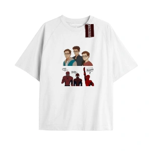 Spider-Man Gazete baskı Model No Way Home Tshirt