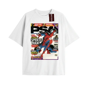Spider-Man Gazete baskı Model No Way Home Tshirt