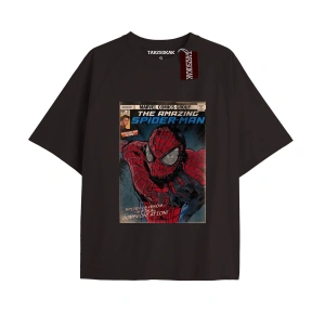 Spider-Man Gazete baskı Model No Way Home Tshirt