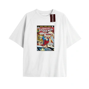 Spider-Man Gazete baskı Model No Way Home Tshirt