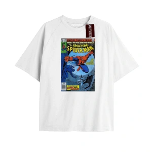 Spider-Man Gazete baskı Model No Way Home Tshirt