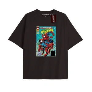 Spider-Man Gazete baskı Model No Way Home Tshirt