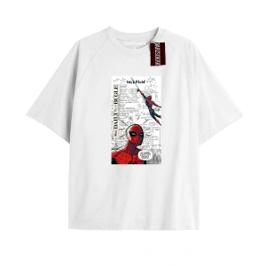Spider-Man Gazete baskı Model No Way Home Tshirt
