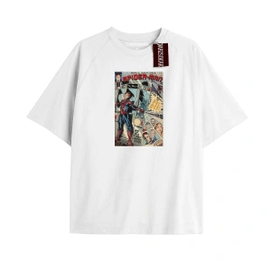 Spider-Man Gazete baskı Model No Way Home Tshirt