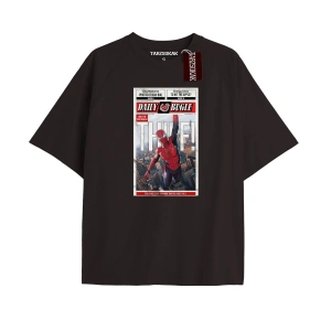 Spider-Man Gazete baskı Model No Way Home Tshirt