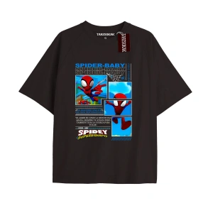 Spider-Man Gazete baskı Model No Way Home Tshirt