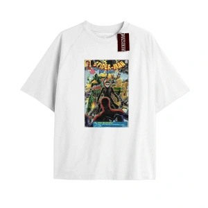 Spider-Man Gazete baskı Model No Way Home Tshirt