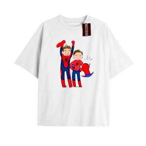 Spider-Man Gazete baskı Model No Way Home Tshirt