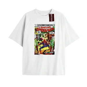 Spider-Man Gazete baskı Model No Way Home Tshirt
