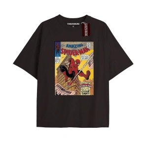 Spider-Man Gazete baskı Model No Way Home Tshirt