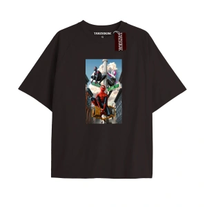 Spider-Man Gazete baskı Model No Way Home Tshirt