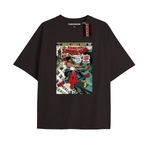 Spider-Man Gazete baskı Model No Way Home Tshirt