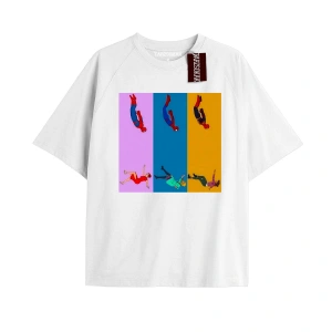 Spider-Man Gazete baskı Model No Way Home Tshirt