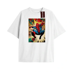 Spider-Man Gazete baskı Model No Way Home Tshirt