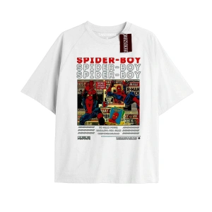 Spider-Man Gazete baskı Model No Way Home Tshirt