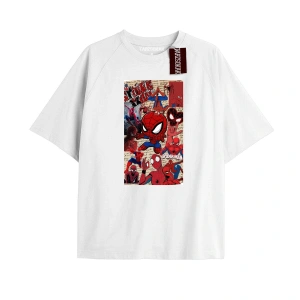 Spider-Man Gazete baskı Model No Way Home Tshirt