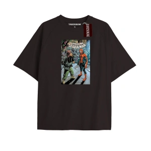 Spider-Man Gazete baskı Model No Way Home Tshirt