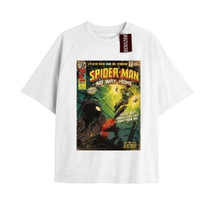 Spider-Man Gazete baskı Model No Way Home Tshirt