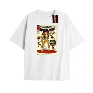 Spider-Man Gazete baskı Model No Way Home Tshirt