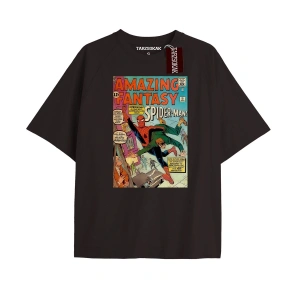 Spider-Man Gazete baskı Model No Way Home Tshirt