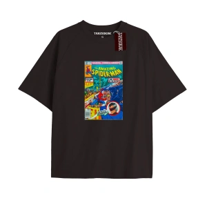 Spider-Man Gazete baskı Model No Way Home Tshirt