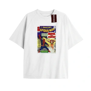 Spider-Man Gazete baskı Model No Way Home Tshirt