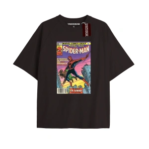 Spider-Man Gazete baskı Model No Way Home Tshirt