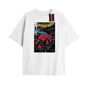 Spider-Man Gazete baskı Model No Way Home Tshirt