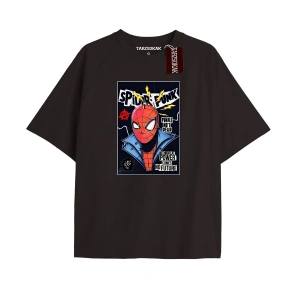 Spider-Man Gazete baskı Model No Way Home Tshirt